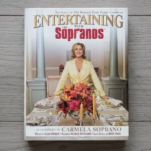 Entertaining with the Sopranos Hardcover Cookbook Carmela Soprano Recipes